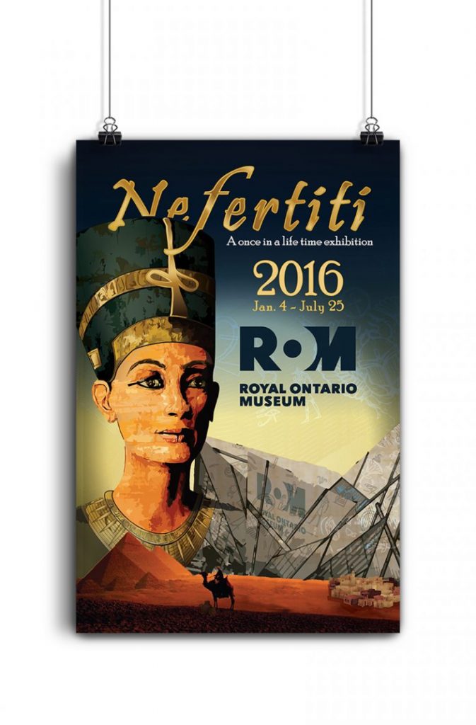 Nefertiti at ROM Poster